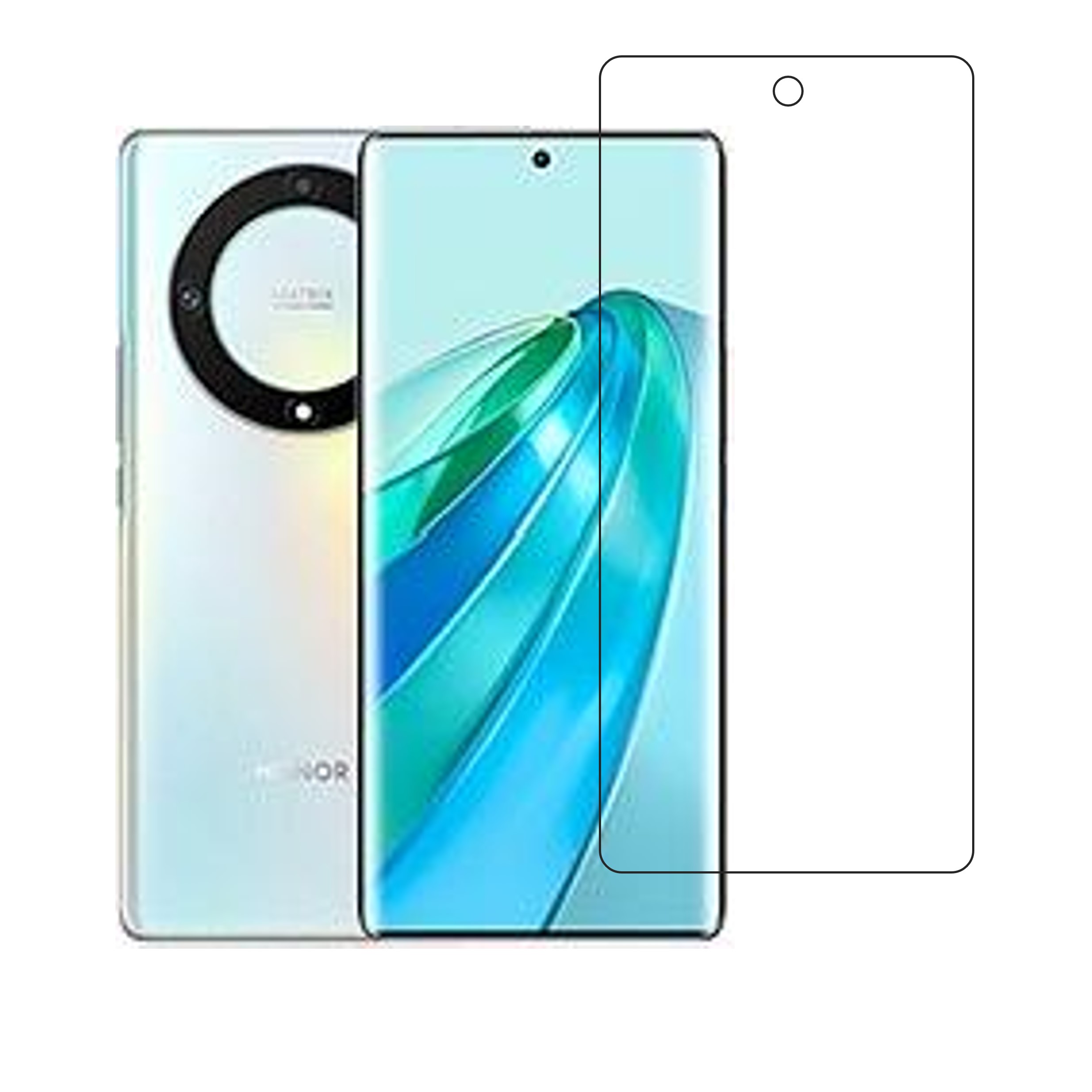 Honor X9b Compatible Screen Protector 9H Protective Ultra Clear Unbreakable (Flexible Screen Protector)